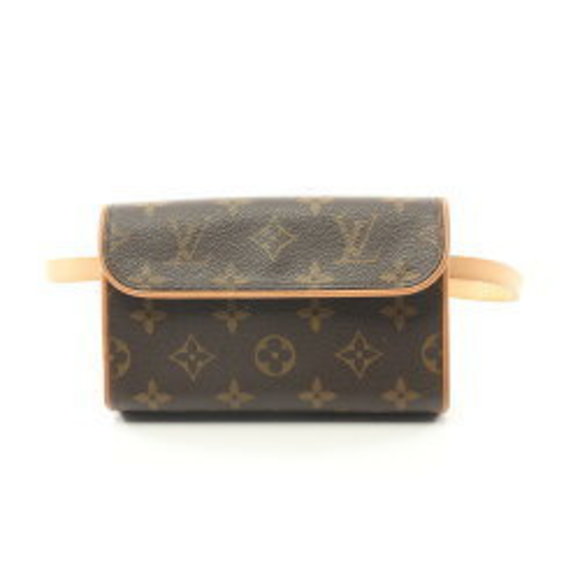 Louis Vuitton Florentine Pochette waist bag body Leather Monogram brown - Picture 1 of 8